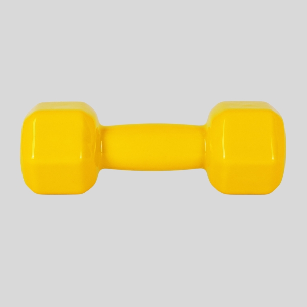гири amila vinyl dumbbell 2x4кг 2