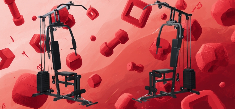 упражнения на комбиниран фитнес уред