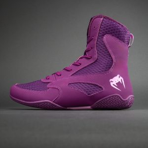 обувки за бокс venum iris boxing shoes - plum 1
