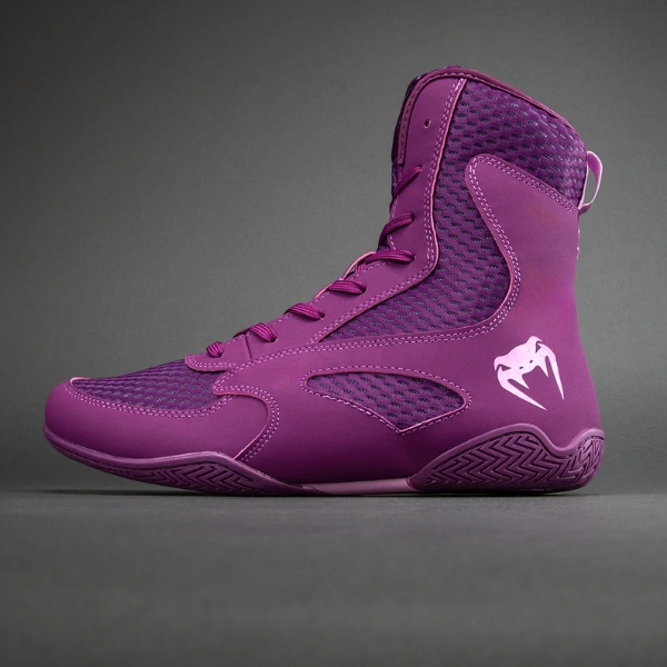 обувки за бокс venum iris boxing shoes - plum 1