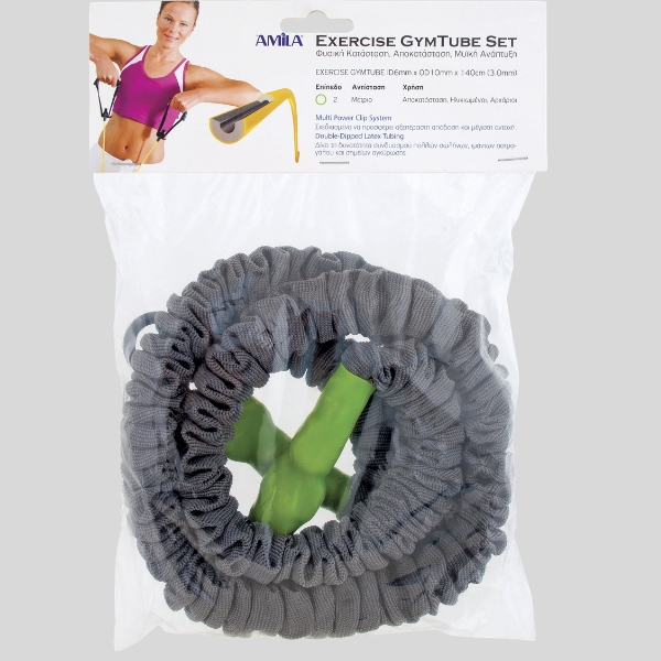 тренировъчен ластик amila gymtube light