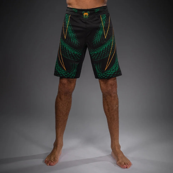 шорти venum matupa fightshorts - black/green/gold