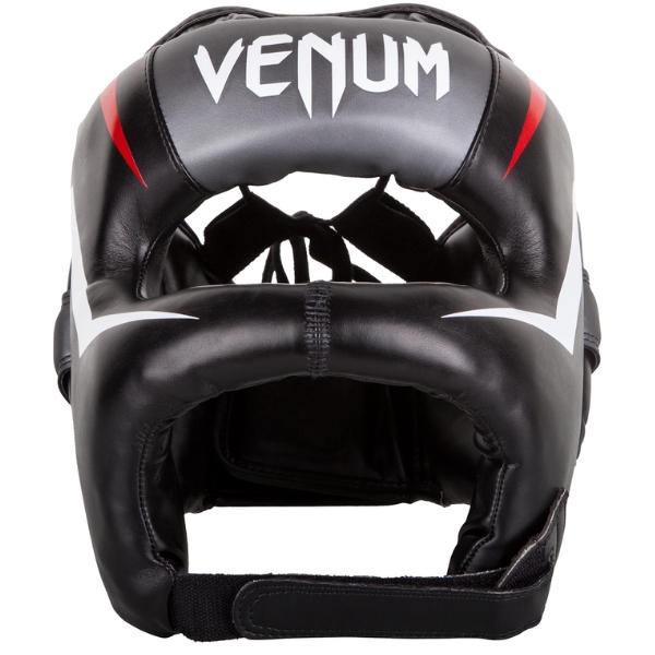 каска за бокс venum elite iron headgear - black 2