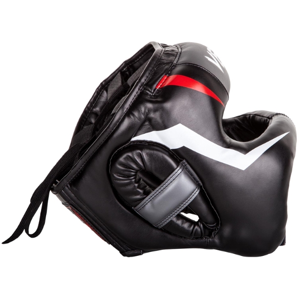каска за бокс venum elite iron headgear - black 3