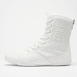 обувки за бокс leone professional white 2