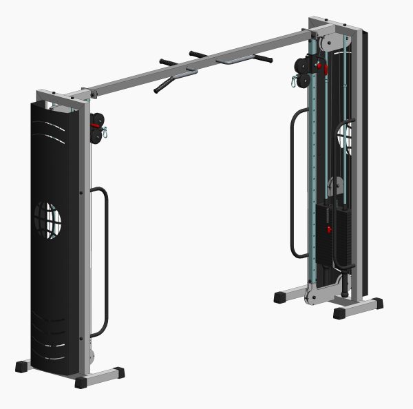 Cross Over Cable Machine Inter Atletika ST103M, with adjustable block