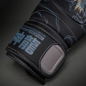 Боксови Ръкавици Venum Thunder Dragon Black/Grey/Copper – изглед на дланта