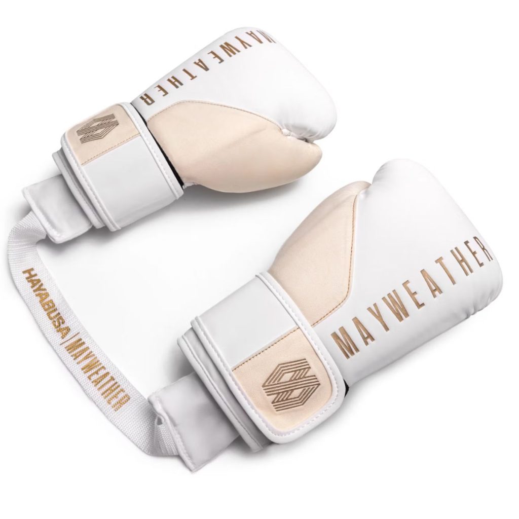Обезмирисител за боксови ръкавици Hayabusa Mayweather White/Gold