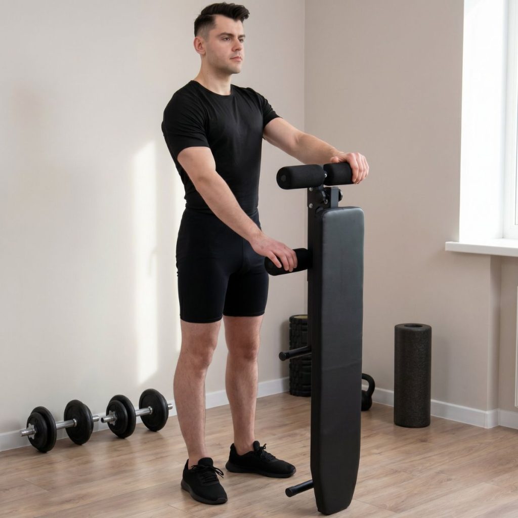 Сгъваема пейка за коремни преси Marbo Sport SG-15