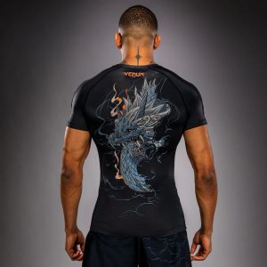 Π Π°ΡΠ³Π°ΡΠ΄ Venum Thunder Dragon Short Sleeves Black/Grey/Copper β ΠΈΠ·Π³Π»Π΅Π΄ ΠΎΡΠΏΡΠ΅Π΄