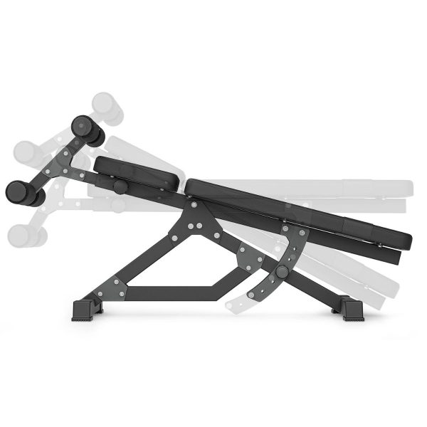 Регулируема пейка за коремни мускули Marbo Sport MS-L110 2.0 с наклон