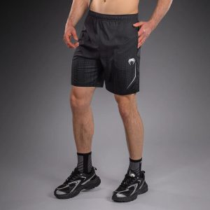 Шорти Venum Stealth Training Shorts – Black/White – изглед отстрани