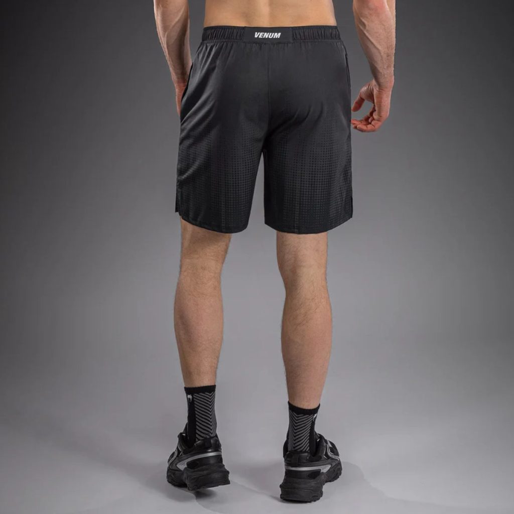 Шорти Venum Stealth Training Shorts – Black/White – изглед отзад
