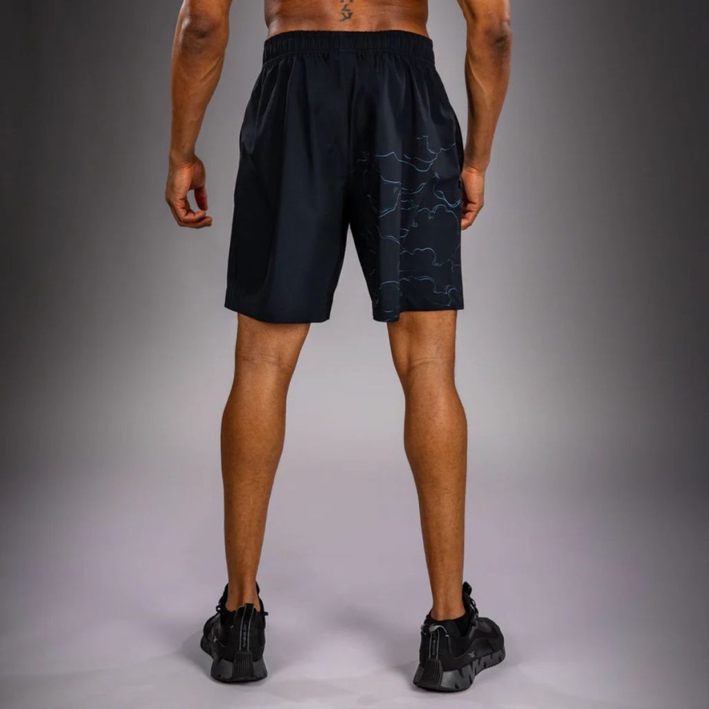 Шорти Venum Thunder Dragon Training Shorts Black/Grey/Copper – изглед отстрани