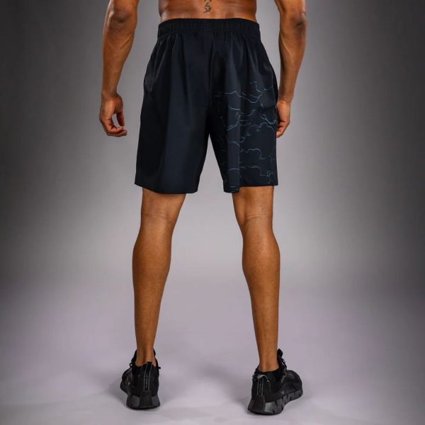 Шорти Venum Thunder Dragon Training Shorts Black/Grey/Copper – изглед отстрани