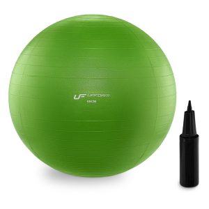 Топка за гимнастика UpForm 65 см зелена