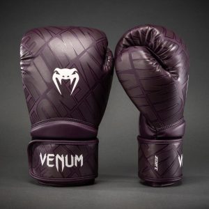 Боксови Ръкавици Venum Contender 1.5 XT 3D Dark Purple – страничен изглед
