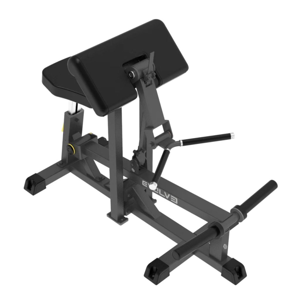 уред за тренировки на бицепсите на марката evolve fitness