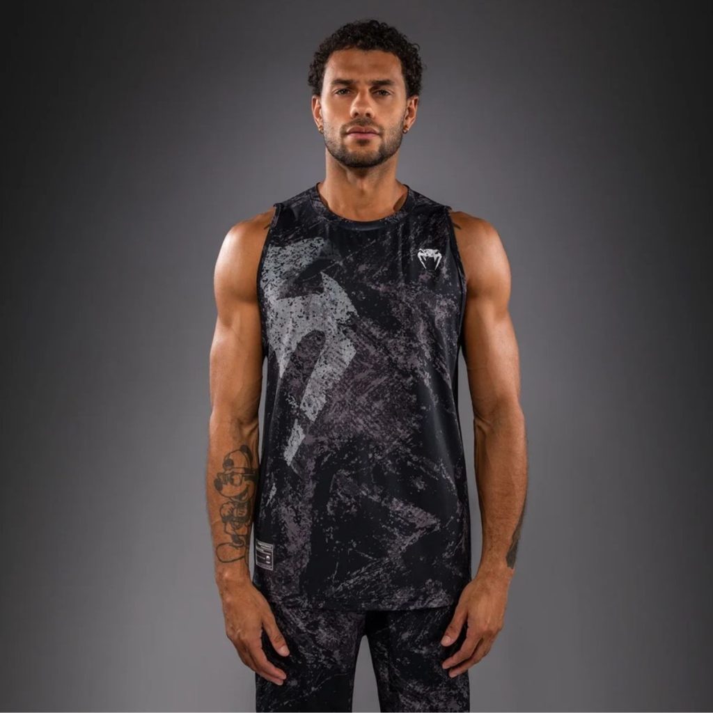 Потник Venum Rage & Workout Dry Tech Tank Top – Black/Grey