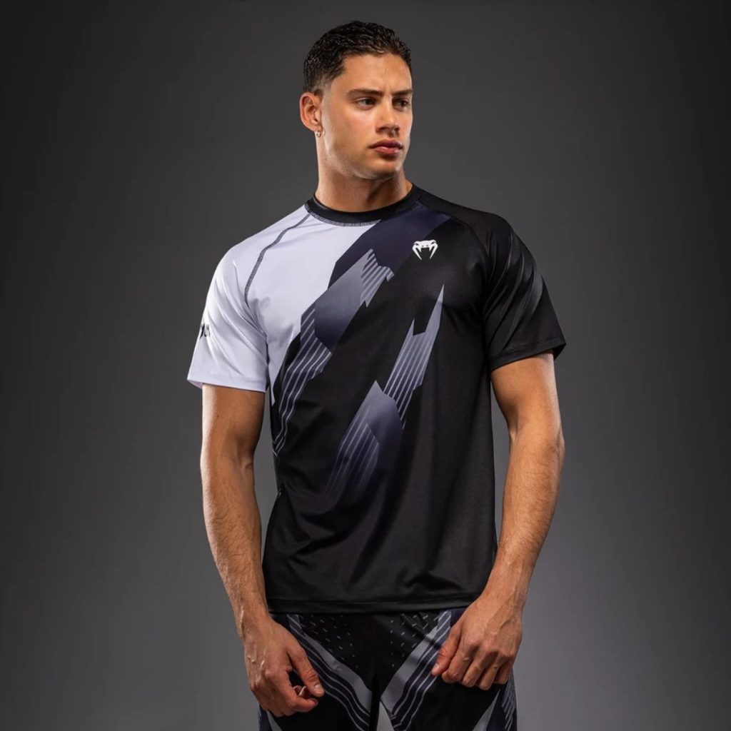 Тениска Venum No-Gi 6.0 Dry Tech T-Shirt – Black/White
