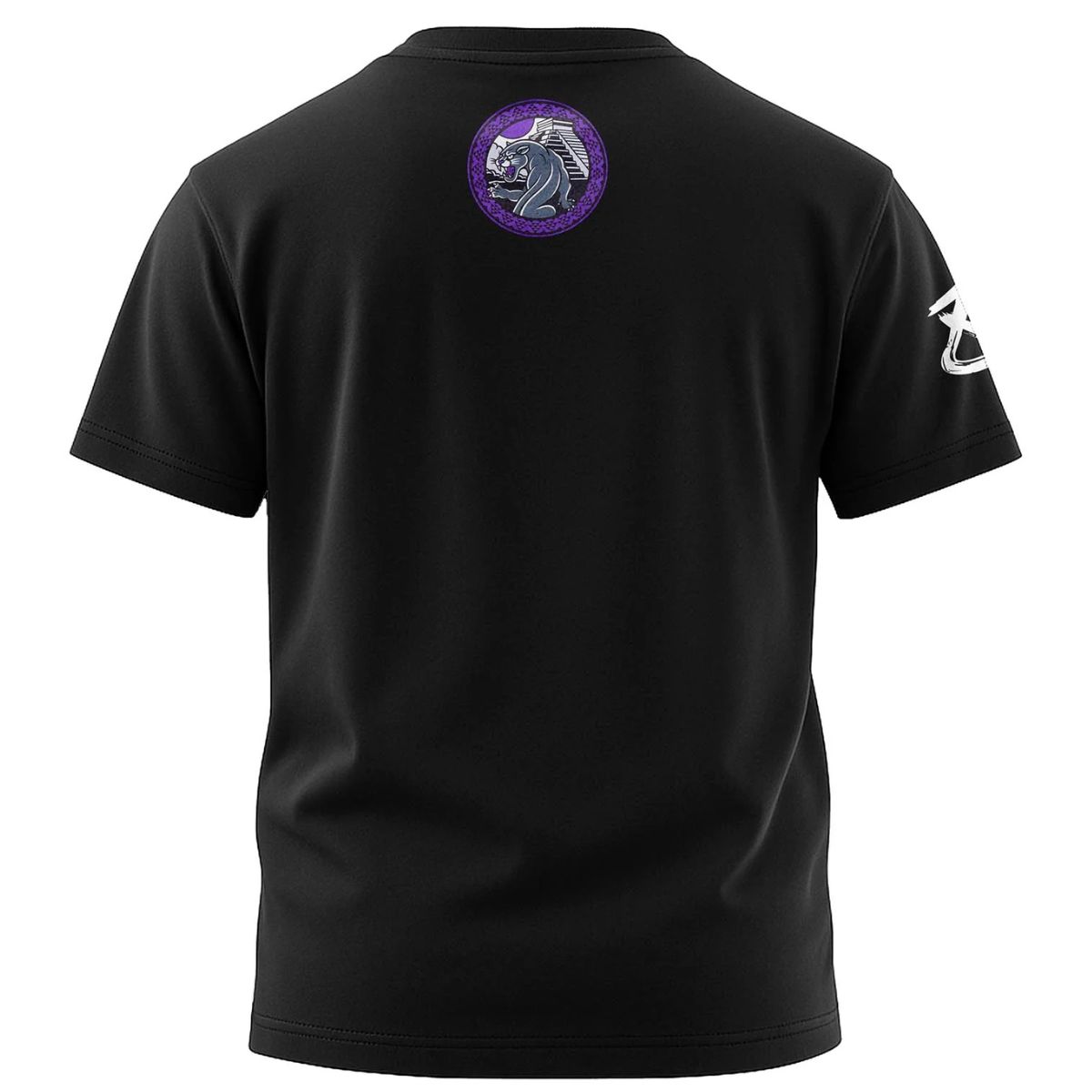 Детска Тениска 8 WEAPONS Beastial Panther Black-Purple – снимка 2