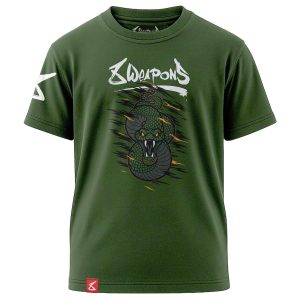 Детска Тениска 8 WEAPONS Beastial Viper Khaki