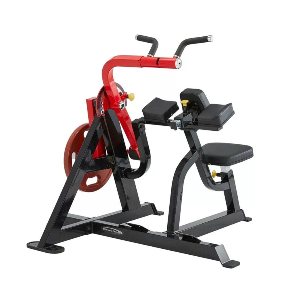 Двуфункционален уред за бицепс и трицепс Steelflex PL2600 – с дискове, друг ъгъл