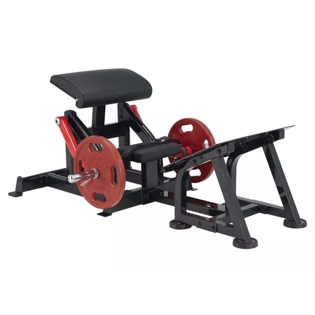 Фитнес уред за хип тръст Steelflex PLHT – с дискове, друг ъгъл