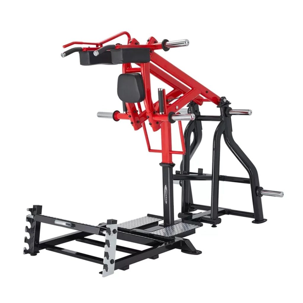 Фитнес уред за клек от стоеж Steelflex PLSS – без дискове, друг ъгъл
