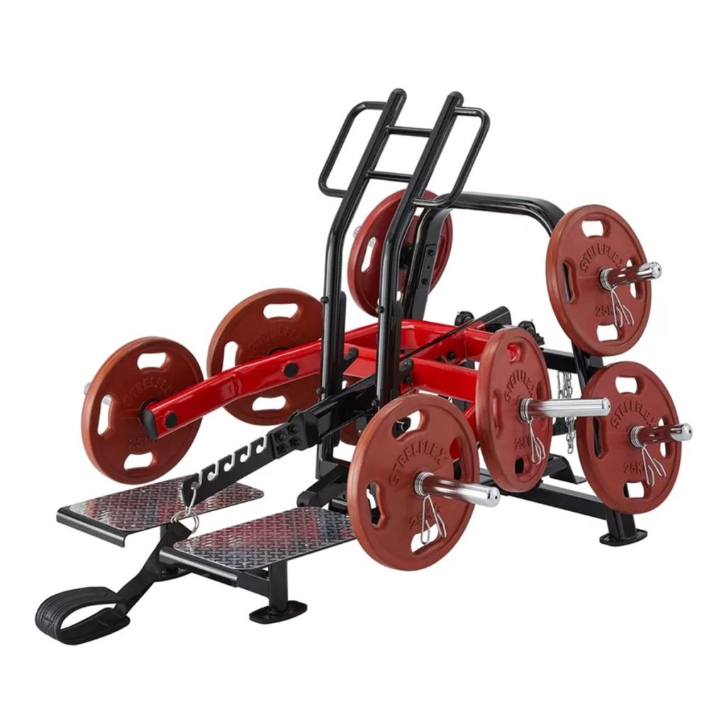 Фитнес уред за клек с колан Steelflex PLSBS – с дискове