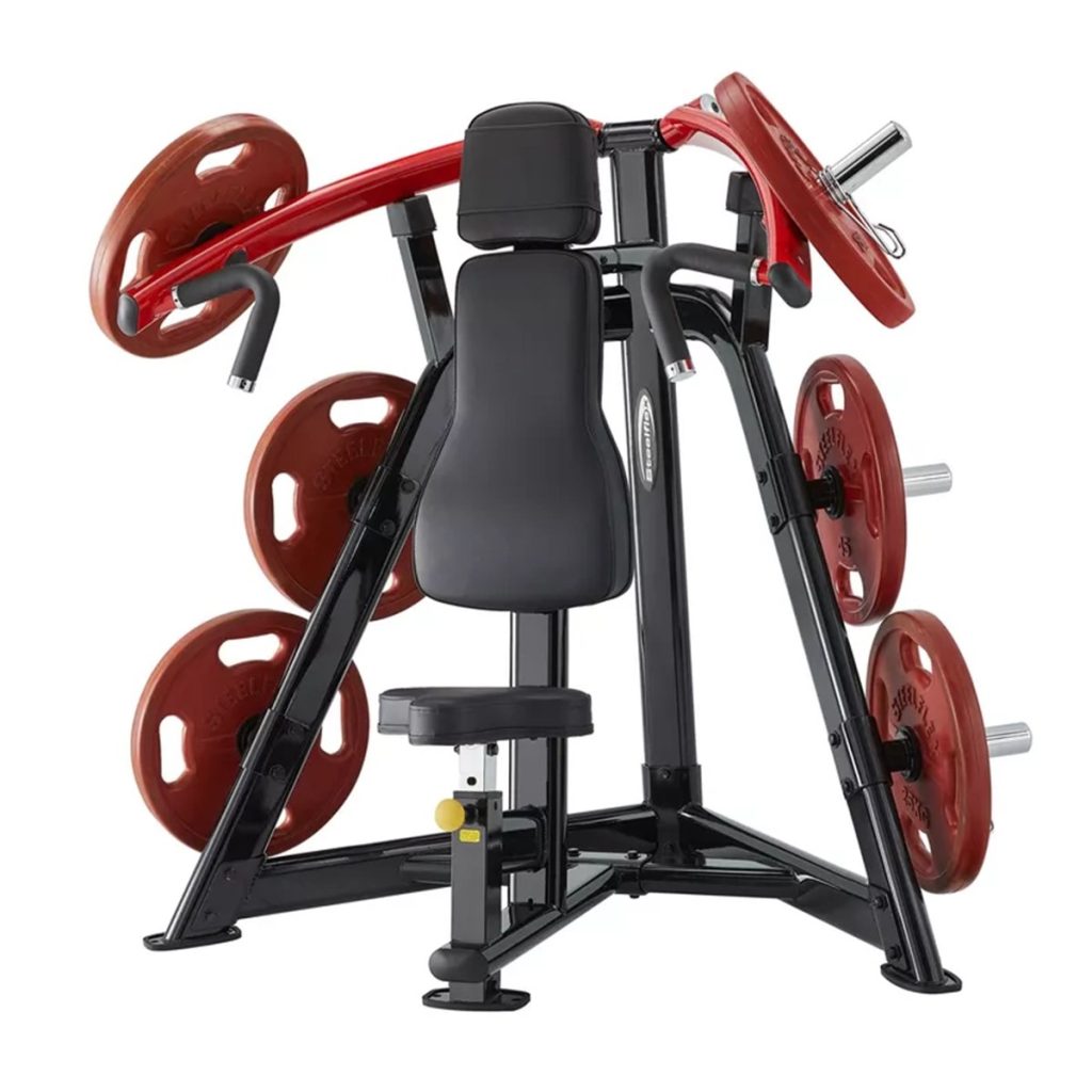 Фитнес уред за рамене Steelflex PLSP – с дискове