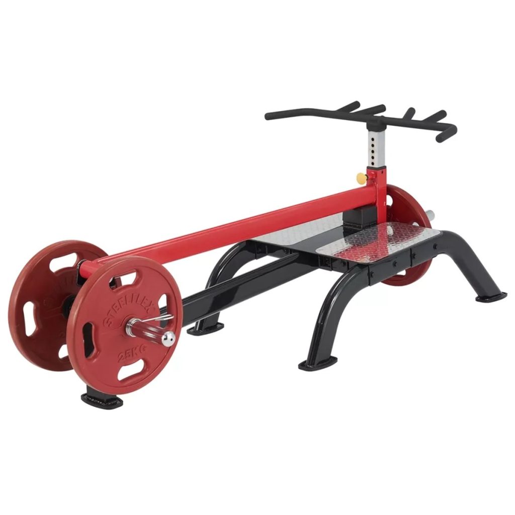 Фитнес уред за Т-гребане от стоеж Steelflex PLSTR – с дискове