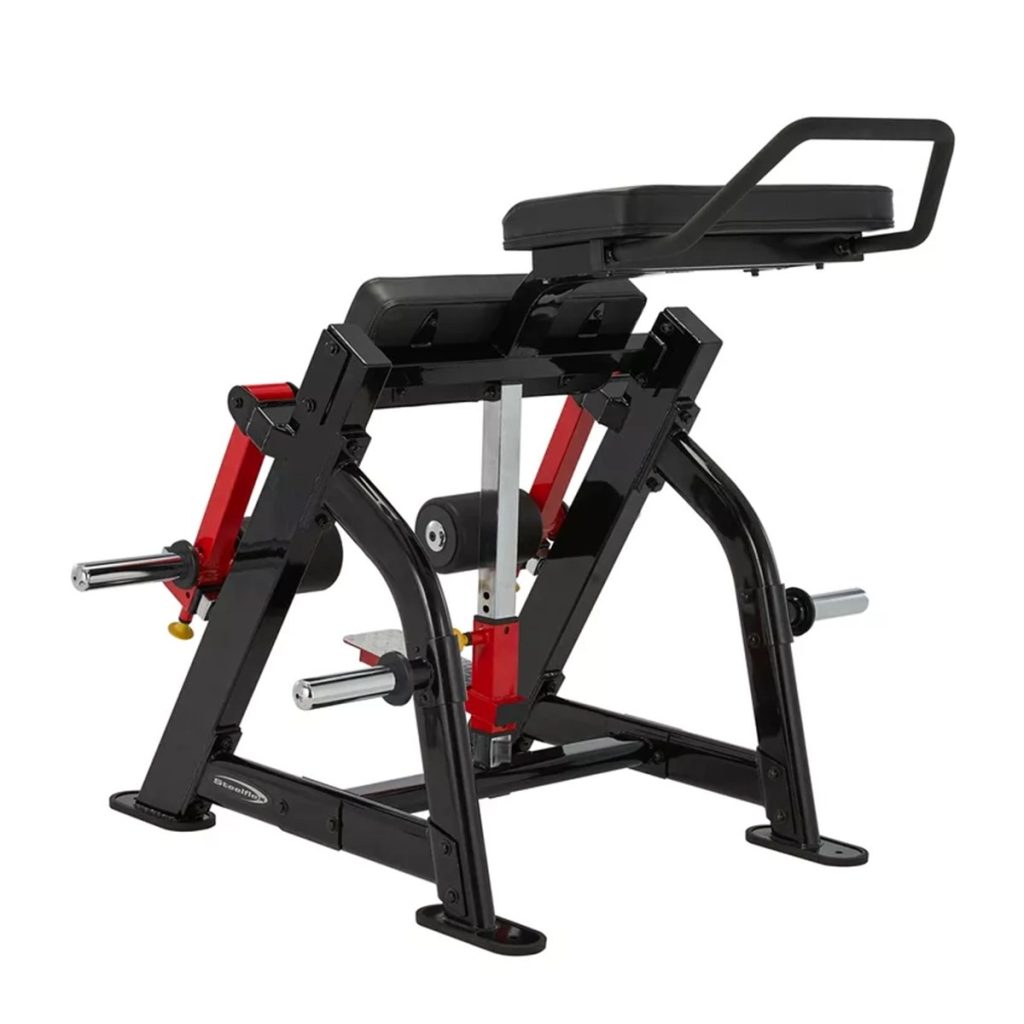 Фитнес уред за задно бедро от стоеж Steelflex PLSLC – изглед отстрани