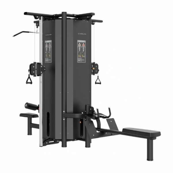Кула 4 Станции с 2 Скрипеца Evolve Ultra Series UL-450 – под ъгъл