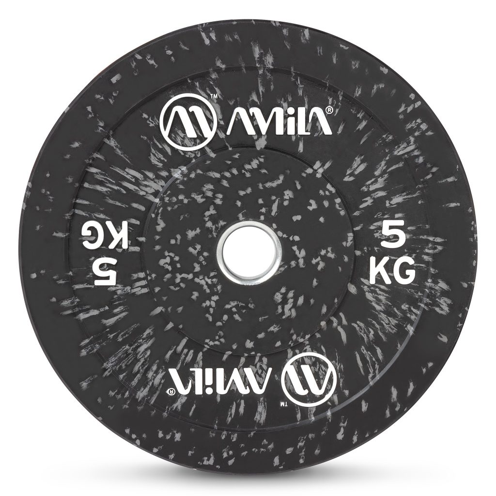 Олимпийски гумиран диск AMILA Splash Bumper Slim 5 кг 84836 – отпред