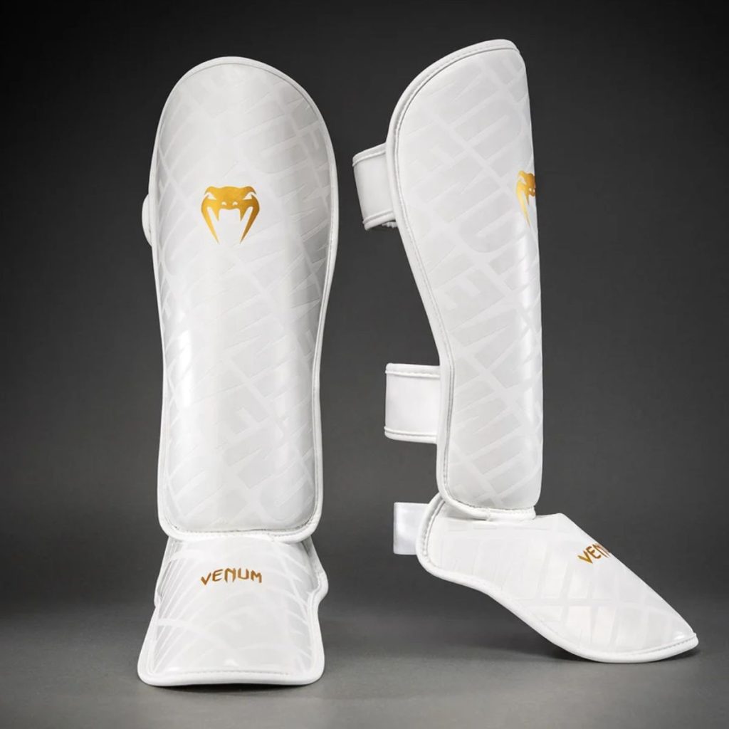 Протектори за Крака Venum Contender 1.5 XT 3D Shin Guards – White/Gold