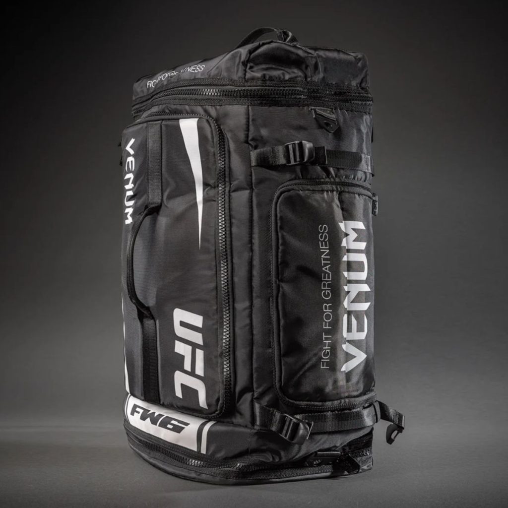 UFC Unity by Venum Authentic Fight Week Gear Bag – Black/White
