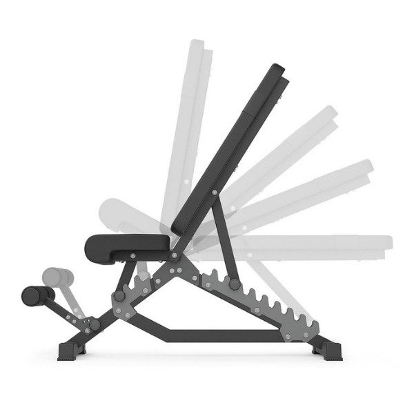 Регулируема фитнес пейка Marbo Sport MS-L101 2.0 – позиции на облегалката