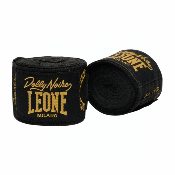 Бинтове за Бокс Leone X Dolly Noire DENARI 350 см черни – чифт