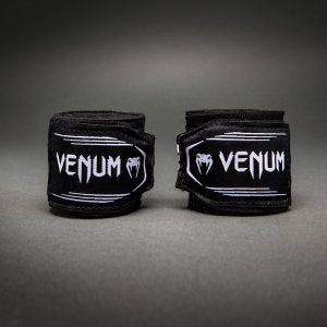 Бинтове за Бокс Venum Kontact Evo Black/White – навити