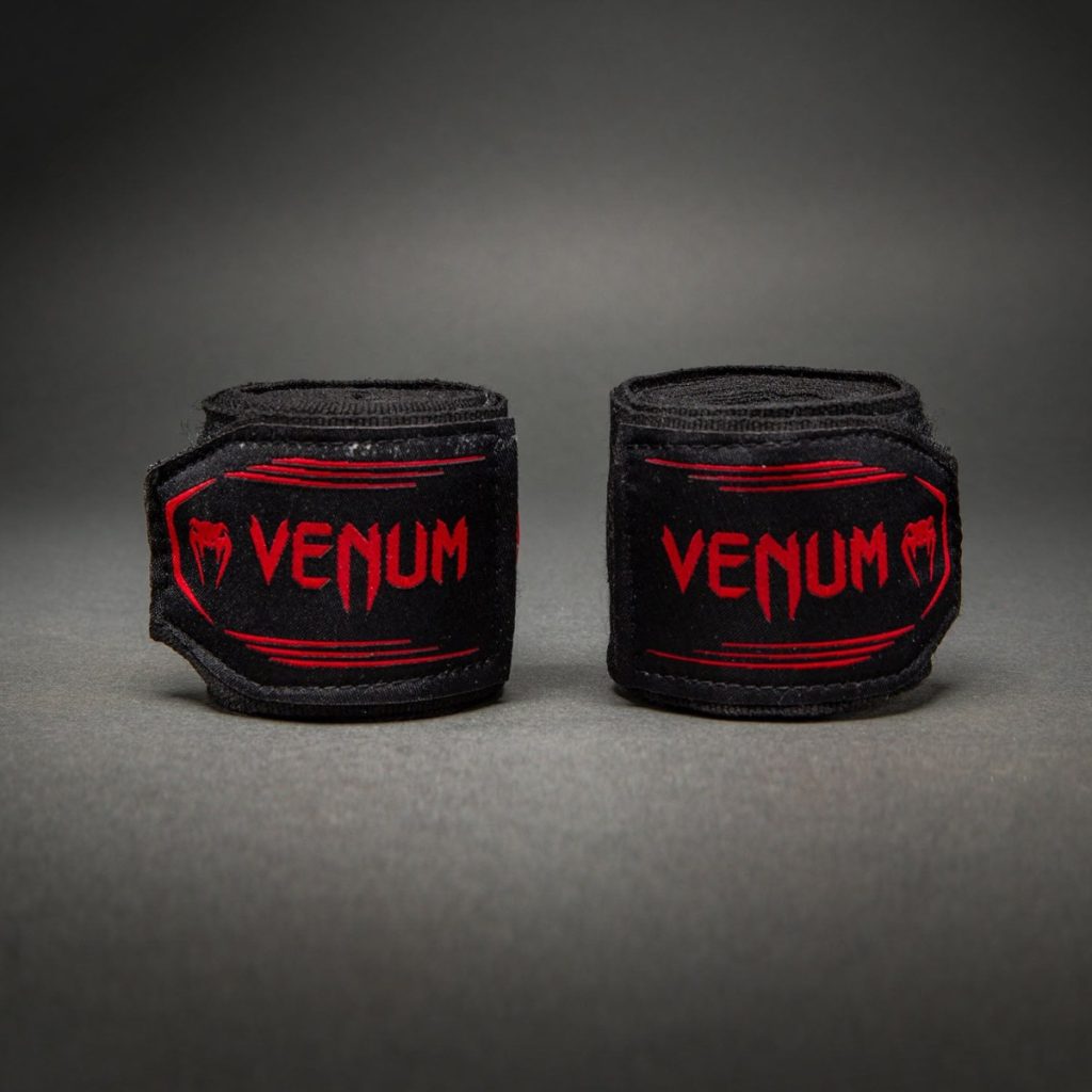 Бинтове за Бокс Venum Kontact Evo Black/Red – навити