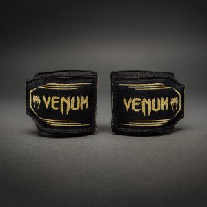 Бинтове за Бокс Venum Kontact Evo Black/Gold – навити