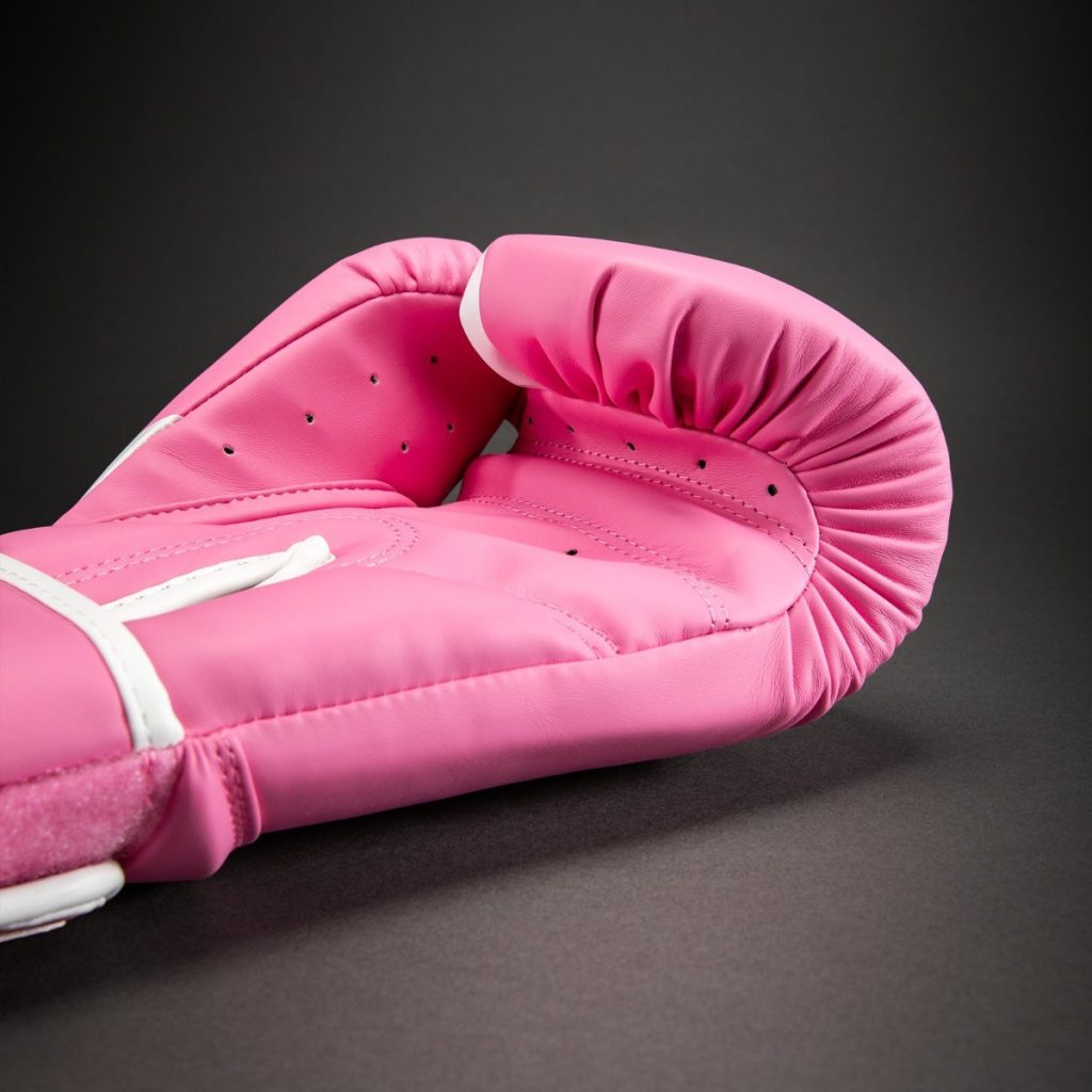 Боксови Ръкавици Venum Challenger 2.5 Pink/White – отстрани