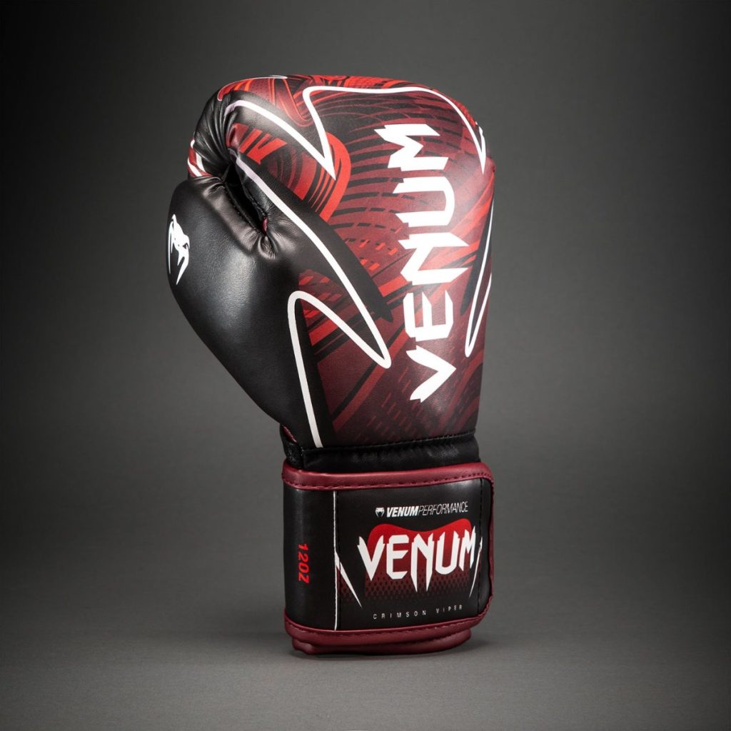 Боксови Ръкавици Venum Crimson Viper 2.0 Impact Black/Red – длан и палец