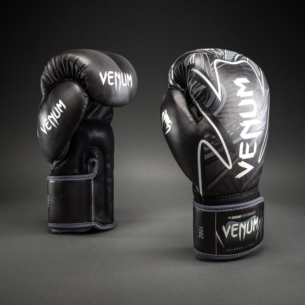 Боксови Ръкавици Venum Crimson Viper 2.0 Impact Black/Grey – чифт
