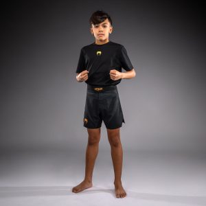 Детски Шорти Venum Attack Black/Gold – в цял ръст