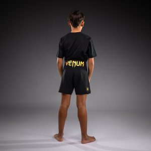 Детски Шорти Venum Attack Black/Gold – отзад