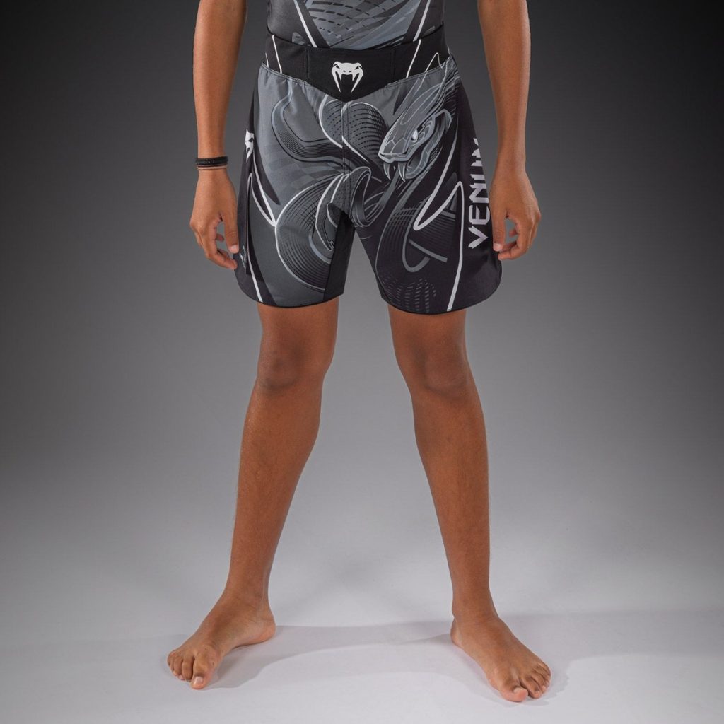 Детски Шорти Venum Crimson Viper 2.0 Kids Black/Grey – отпред