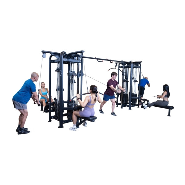 Джънгъл джим Body-Solid Pro ClubLine SJG800 (8 стека) – общ вид