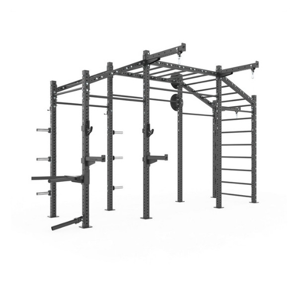 Фитнес Риг със Стълба PRO с Аксесоари UpForm UFT-RIG-08 – под ъгъл